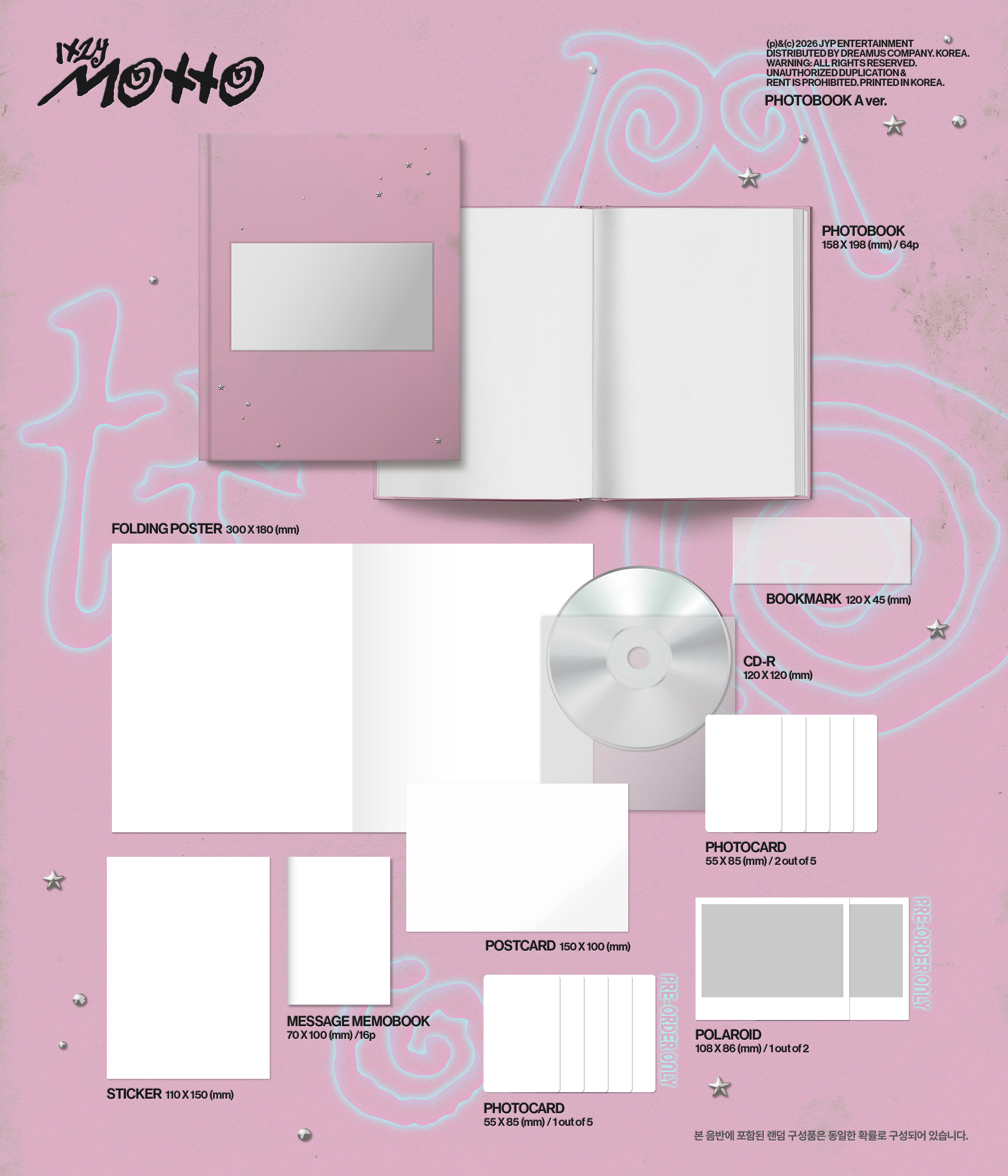 ITZY - Motto (Photobook Version) kpop album 8809954226274